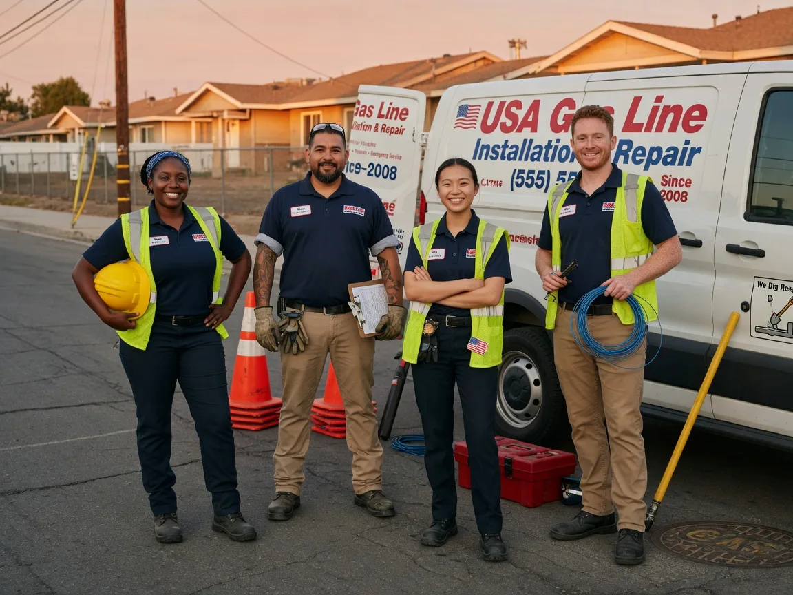 Gas Line Installation company in Nottingham, PA